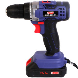 Дрель ручная электрическая аккумуляторная (ДЭА-20Л-01 ) "ДИОЛД"