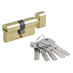 Цилиндр.мех-м ЕСО Z ЛПВ-80 (латунь) (40-40)  "Нора-М"