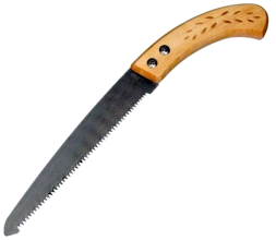 Ножовка садовая деревянная ручка