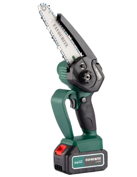 Цепная пила аккумуляторная 21В, 2/4Ач OBS 21 TG6 FAVOURITE