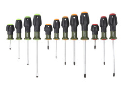 728125 Набор отверток с 3-х компонентными рукоятками, 12 шт. (6шт)