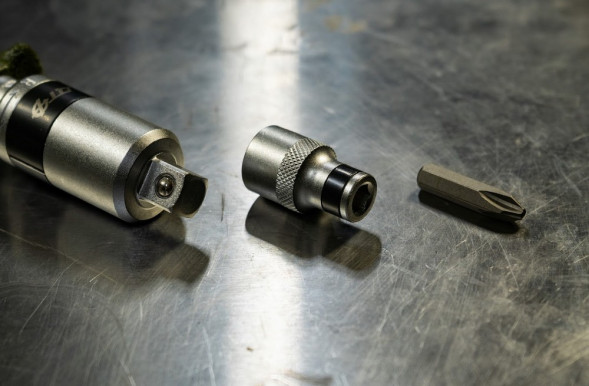 766906 Отвертка ударная с 6 вставками 5/16" (SL8.10,12,3P2,3,4)