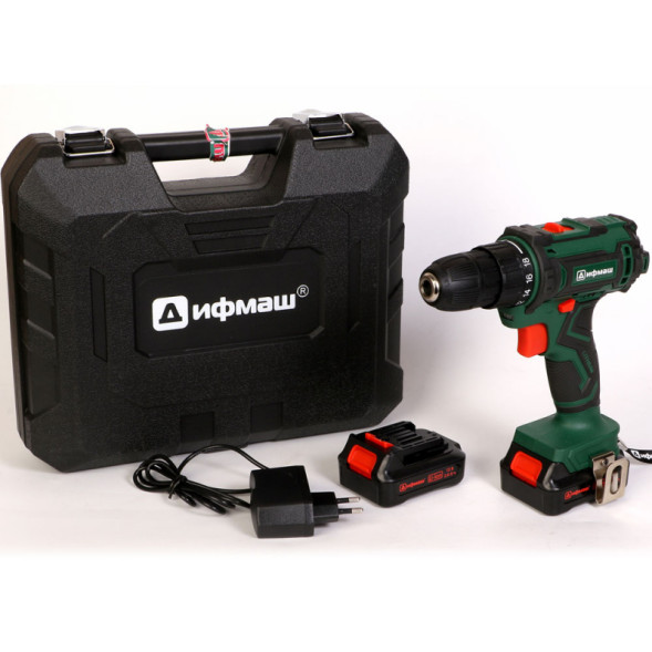 Дрель-шуруповерт аккумуляторная (ША-12-06) "ДИФМАШ"