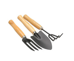 Набор садовых инструментов платсиковая ручка 3шт