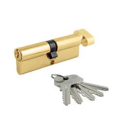 Цилиндр.мех-м Люкс I ЛВ-90 (латунь) (45-45)  "Нора-М"