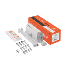 Доводчик дверной LONEX 310 (от 15 до 60 кг) (белый)