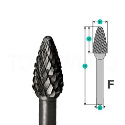 Борфреза твердосплавная FХ0618М06