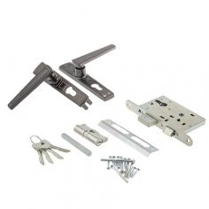 Замок врезной ЗЕНИТ ЗВ4-3.01 медь