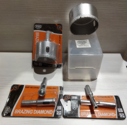 Сверло трубчатое (алмаз) вакуумного спекания 55мм YDS