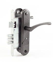 Замок врезной ОМЕГА ЗВ 9.1-01 (серебро)