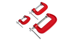 Набор струбцина G-образная 3шт. "Практик"