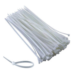 Хомут пластиковый 2,5х 200 бел. (уп.100 шт.)TORK