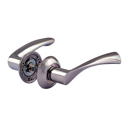 Ручка дверная AL 100А AL  хром НОРА-М