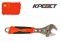 Ключ разводной пластик. ручка 150мм  Креост