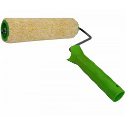 Валик в сборе МИКРОФИБРА БЕСШОВНАЯ (полиамид, ворс 8 мм)  200х48мм, бюгель 6 мм ON