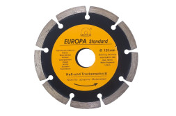 Диск алмазный  125 сегмент EUROPA