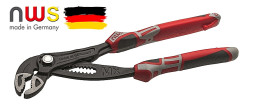 Клещи переставные NWS 250мм, Q-GRIP, покрытие TitanFinish,рукоятки SoftGripp 3K