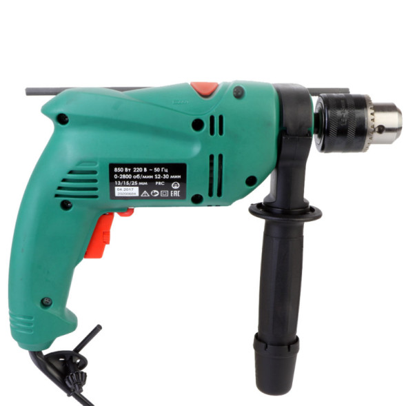Дрель электрическая ударная, 850 Вт, (ДЭУ-020) "ДИФМАШ"