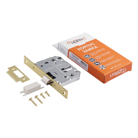 Внутр.механизм прям. планка 2070-70мм GB (полир.латунь) "Нора-М"