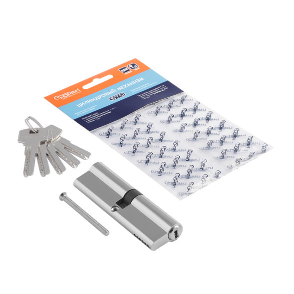 Цилиндр.мех-м ЕСО Z ЛП-80 (латунь) (40-40)  "Нора-М"