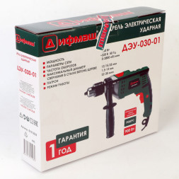 Дрель электрическая ударная, 900Вт, (ДЭУ-030-01) "ДИФМАШ"