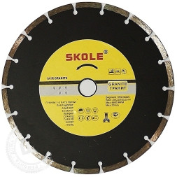 Диск алмазный сегмент 300мм SKOLE