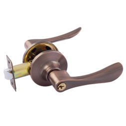 Защелка м/к (ключ/фикс.) ЗВ3-01 (стар.медь)  "Нора-М"