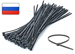 Хомут пластиковый 7,6х 400 черн. (уп.100 шт.) TORK