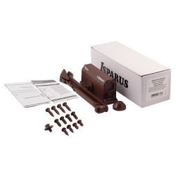 Доводчик ISP 410 (от 15 до 60кг) морозостойкий (коричневый) ISPARUS