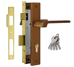 Замок врез. N111-85 К (ст.бронза)