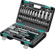 Набор инструментов, 1/2",1/4",СrV, пластиковый кейс 94 предм. STELS
