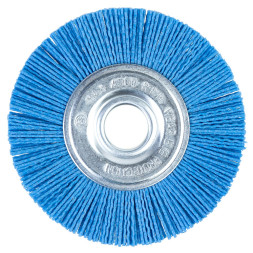 Щетка из нейлона  125мм*22мм (плоская для УШМ)