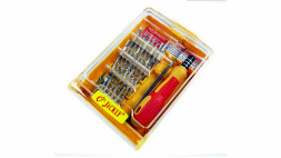 Набор, отвертка с насадками + пинцет, для ремонта моб.телефонов (32предм.)  МАЛЕНЬКИЙ 238-Е