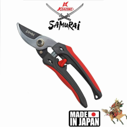 Секатор с тефлоновым лезвием, для обрезки веток L=182мм SAMURAI