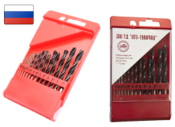 Набор сверл по металу из 14шт.1,0-7,5мм Тулмаш