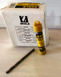 Сверло по металлу кобальт желтое d-5,0  SKOLE