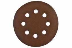 Круг  наждач. на лип. 125мм P60 8 отв.