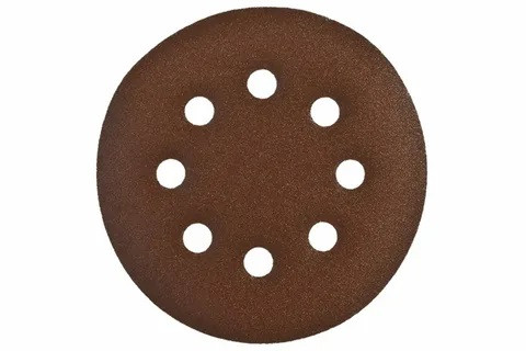 Круг  наждач. на лип. 125мм P60 8 отв.
