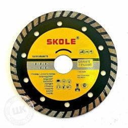 Диск алмазный турбо 125мм SKOLE