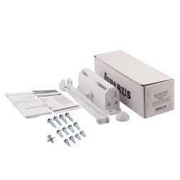 Доводчик ISP 420 (от 40 до 90кг) морозостойкий (белый) ISPARUS