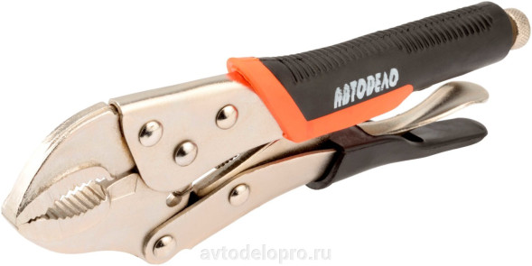 30445 Пассатижи с фиксатором 250мм  АвтоДело