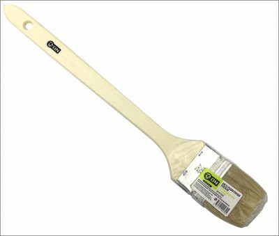 Кисть радиаторная плоская натуральная щетина 2,5"(63мм) (12шт) ON