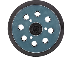 Подошва резиновая на липучке для ЭШМ 125 (аналог Makita) 3 отв