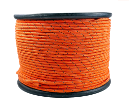 Шнур ПП плет. 5мм 16пр.серд. СВЕТООТРАЖАЮЩИЙ (200м)