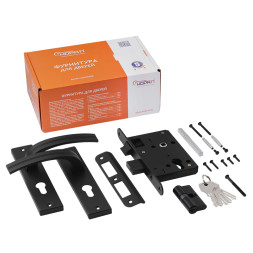 Замок врезной 706К-55 мм (черный)