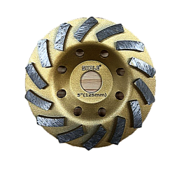 Чашка алмазная турбо ПРО 125*22,23 SKOLE