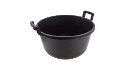 Таз строительный гибкий, круглый с ручками 30л Ø460