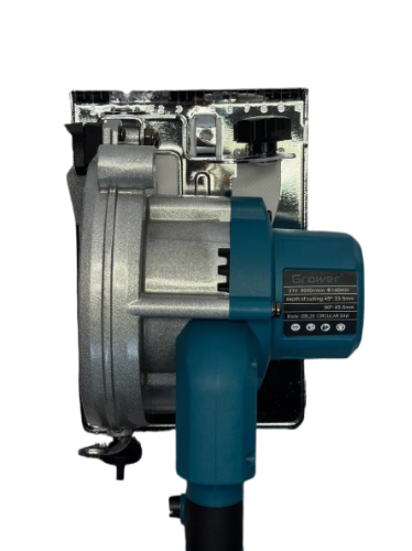 Бесщеточная аккумляторная дисковая пила - 125мм , 4Ah аккум. 2шт, З/У GROWER