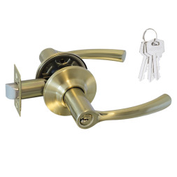 Защелка м/к (ключ/фикс.) ТТ1-01 (мат.зол.)  "Нора-М"