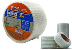 Серпянка 50мм*90м самоклеющаяся "4WALLS", SMF 104T/24